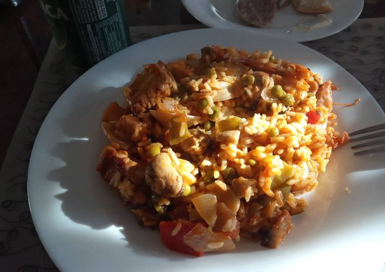 Paella mixta
