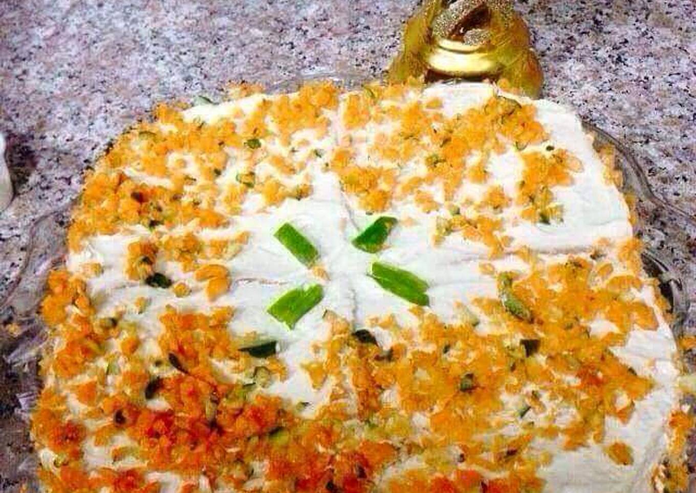 Simple Way to Make Any-night-of-the-week Chicken sandwich cake