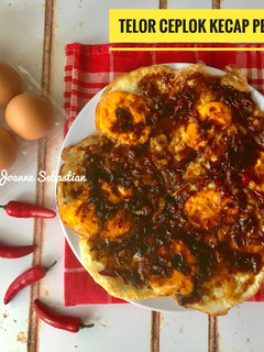 Foto resep Telor Ceplok Kecap Pedas