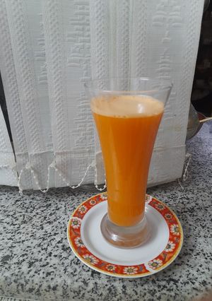 عکسی از دستور آب سیب و هویج