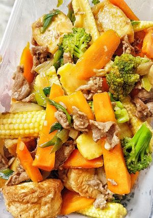 Foto resep Capcay cah Sapi