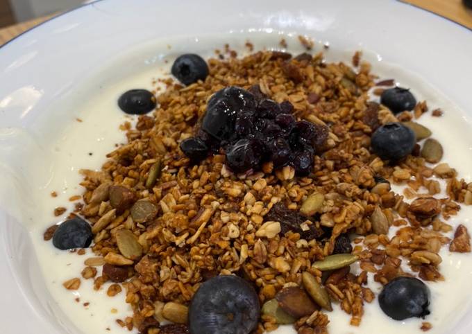 Steps to Make Super Quick Homemade Granola Bowl