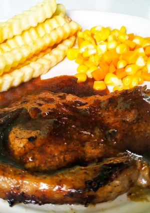 Foto resep Steak Sirloin (Teflon) Lada Hitam Rasa Restoran