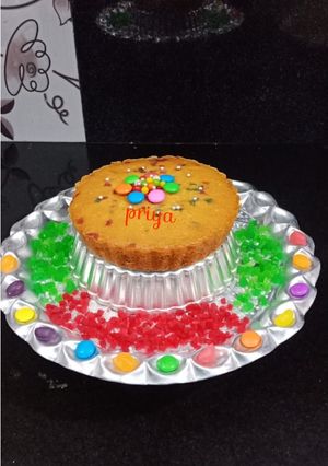 A picture of Orange cake.