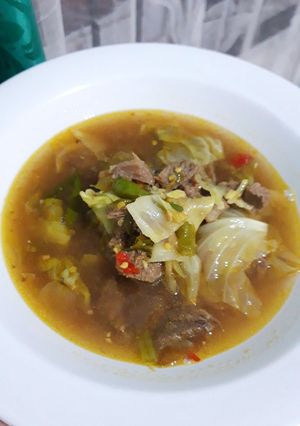 Foto resep Tongseng daging sapi pedas tanpa santan