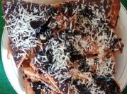 Gambar roti panggang coklat keju