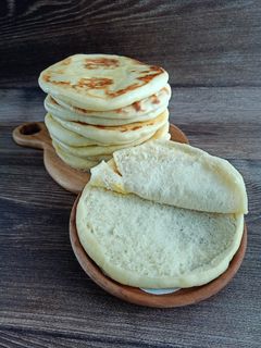 Foto resep Bazlama / Roti Pita Turki