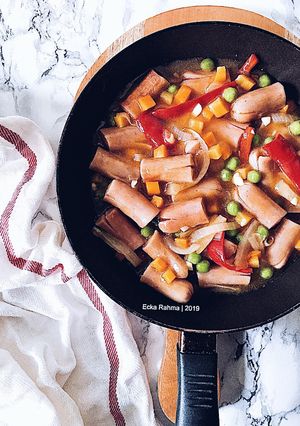 Foto resep Sosis Asam Manis