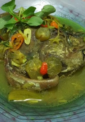 Foto resep Kepala Tuna Koyong/Kuah Asam Pedas
