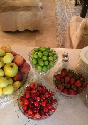 عکسی از دستور مهمانی امروز
