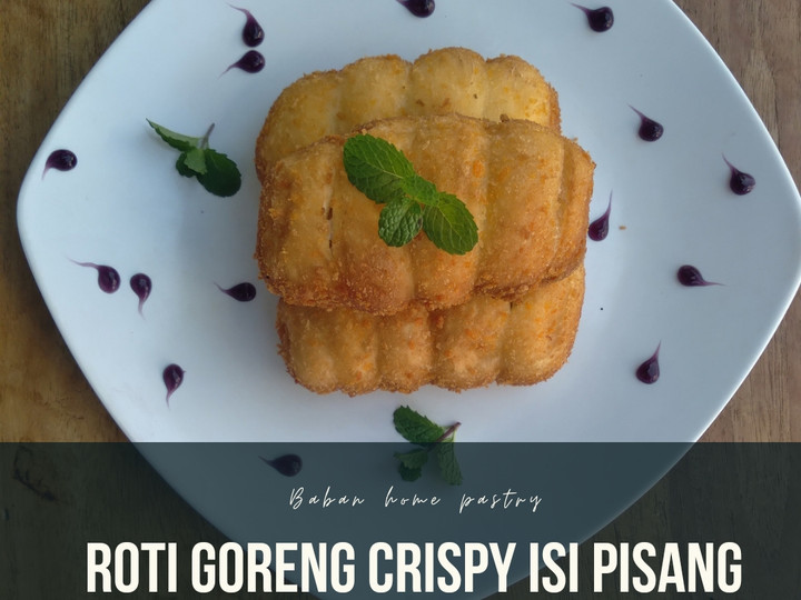 Wajib coba! Bagaimana cara membuat Roti goreng crispy isi pisang yang lezat