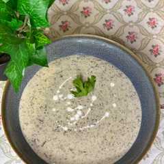 شوربه كريمه الفطر 🍄😻-レシピのメイン写真