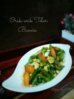 Foto resep Orak-arik Telur Buncis