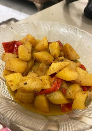 صورة لوصفة إيدام بطاطس 🥔 بقدر الضغط الكهربائي 👌