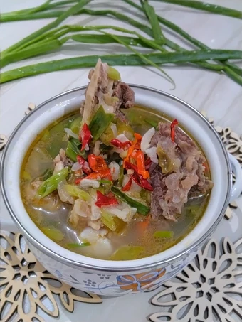 Langkah Gampang Membuat Resep 143. Asem-Asem Tulang Sapi Anti Ribet, Bikin Ngiler