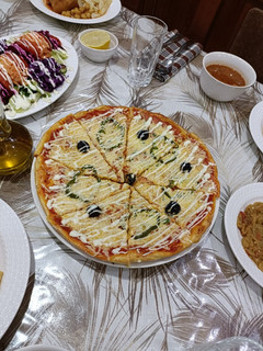 صورة لوصفة بيتزا 🍕