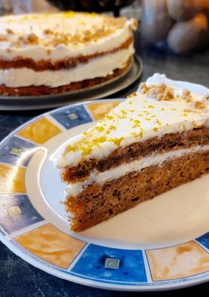 Répatorta mascarpone krémmel recept fotója