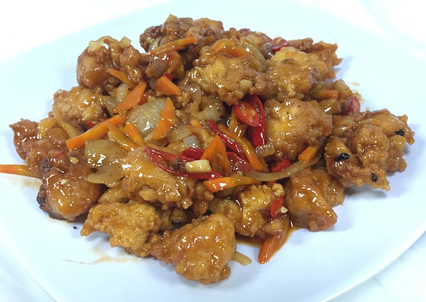 Tahu Asam Manis enak