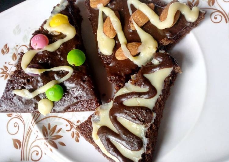 Simple Way to Make Favorite Brownie pizza