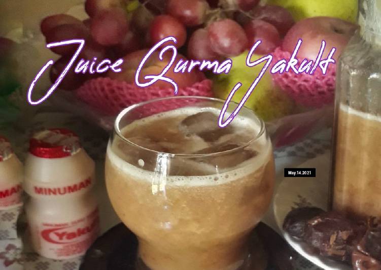 Masakan Unik Juice Qurma Yakult Ala Restoran