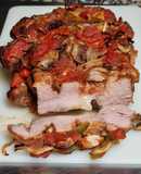 Carne de cerdo al horno