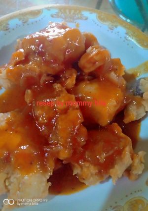 Foto resep Ayam krispy saus asam manis