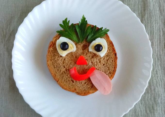 Детский Бутерброд Фото Рецепт Простой