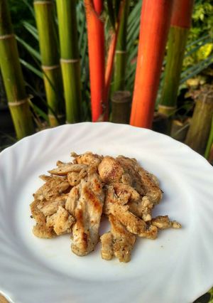 Foto resep Grilled chicken breast (Menu bbq-an)