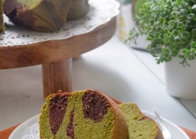 Resep Marble Butter Greentea, Lezat Sekali