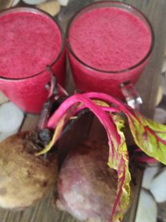 Foto resep Jus buah bit pisang