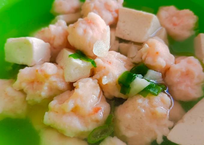 Resep Bakso Udang Tahu Mpasi Oleh Fifit Haniko Cookpad