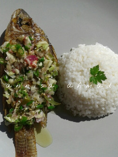 Foto resep Nila goreng sambal matah