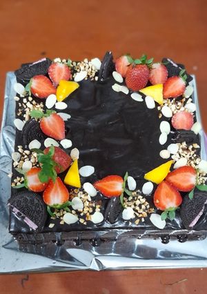 Foto resep Brownies Kukus Basecake Kue Ulang Tahun