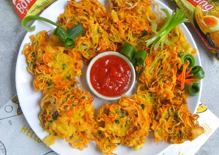 Resep mudah bakwan sayur indomie