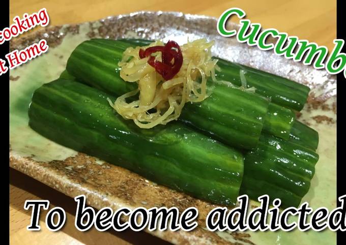 How to Prepare Super Quick Homemade To Become Addicted Cucumber /Japanese Pickles