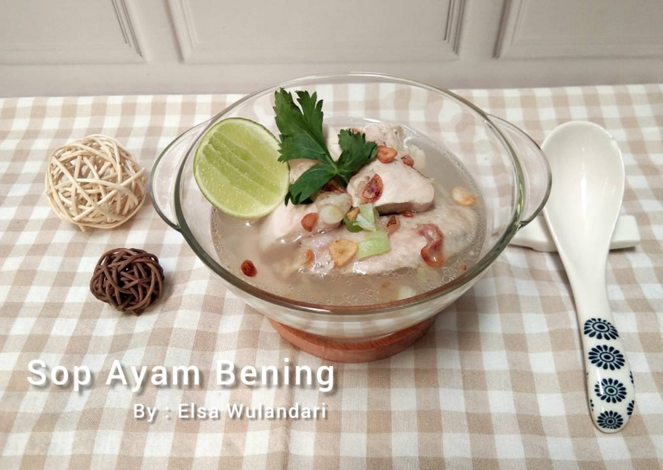 Sop Ayam Bening