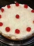 No bake Piña Colada Cheesecake Tart