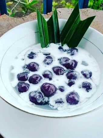 Cara Mudah Membikin Resep Bubur candil ubi ungu yang Sempurna Anti Ribet, Sempurna