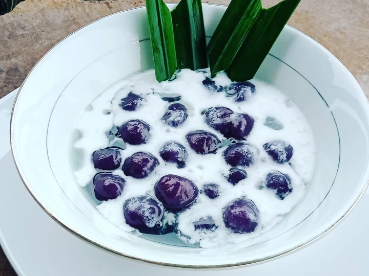 Cara Mudah Membikin Resep Bubur candil ubi ungu yang Sempurna Anti Ribet, Sempurna