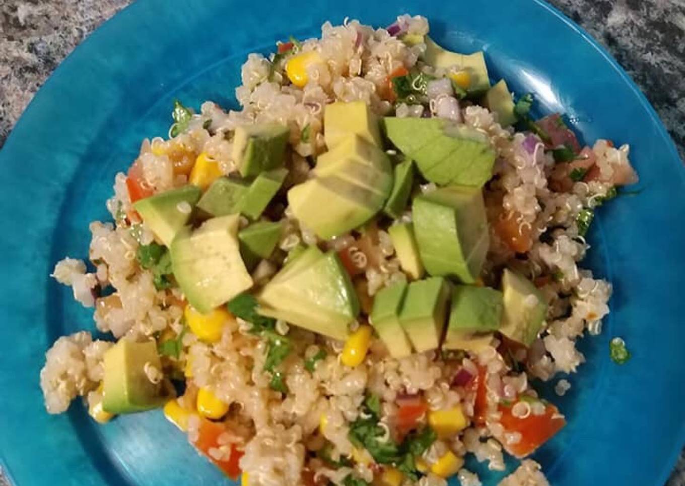 Ensalada de quinoa a la Vivi