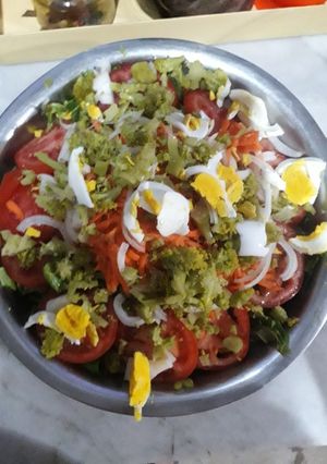 Una foto de Ensalada mediterránea de brócolis
