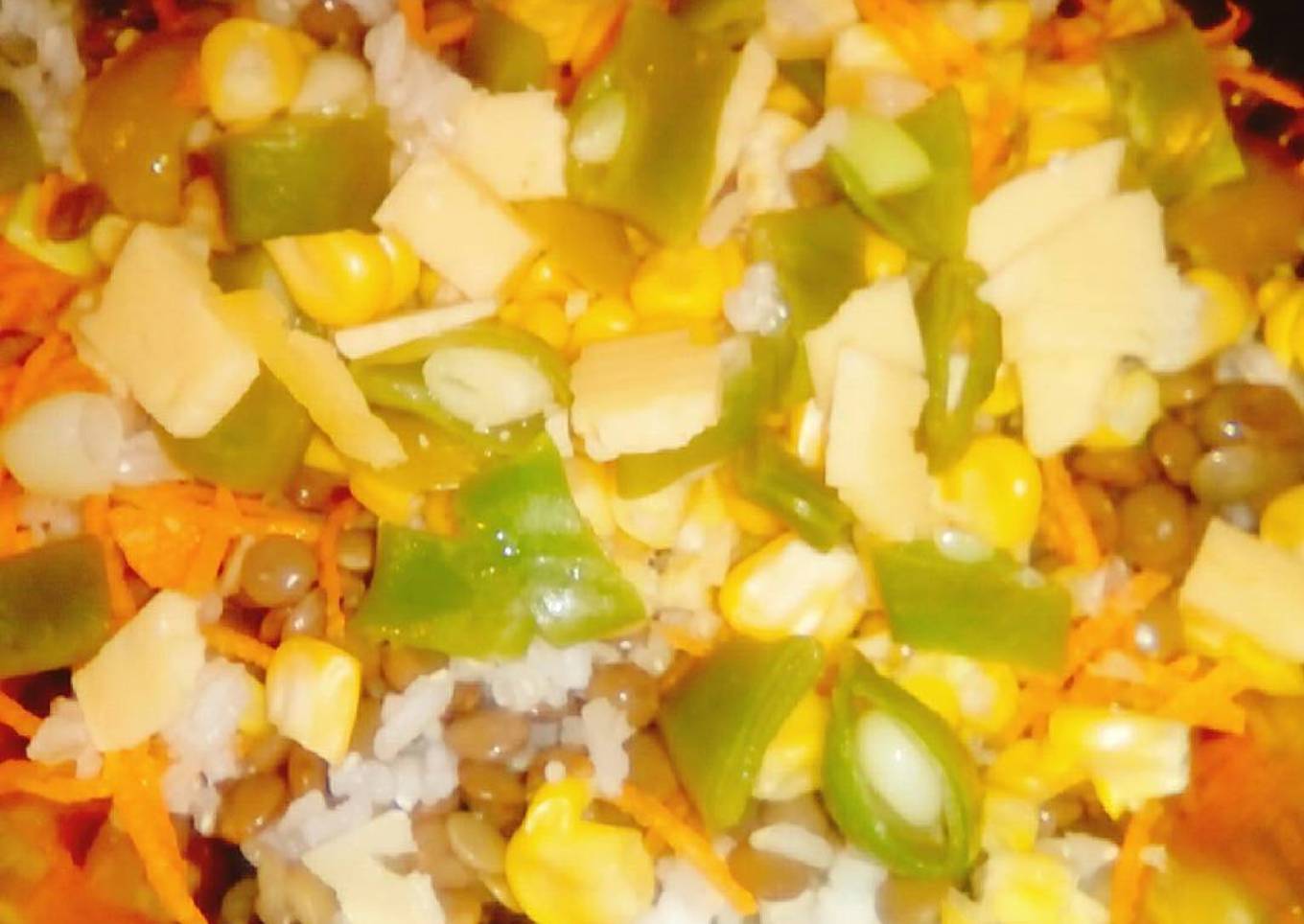 Ensalada con de todo!!