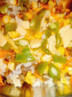 Una foto de Ensalada con de todo!!