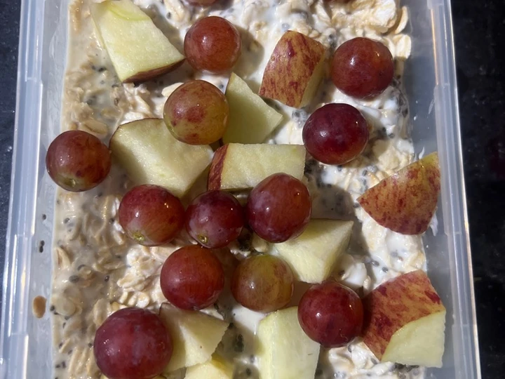 Cara Sederhana Membikin Resep  Overnight Oats breakfast yang Bisa Manjain Lidah, Bisa Manjain Lidah