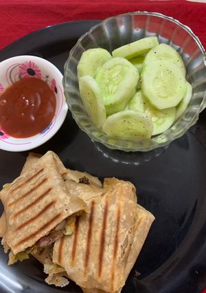 A picture of Breakfast Wrap.