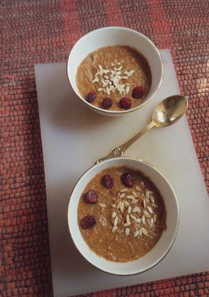 A picture of Poppy seeds halwa.