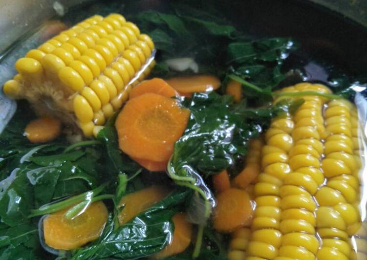 Sayur Bayam anak kost