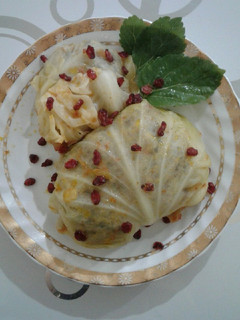 عکسی از دستور دلمه کلم برگ