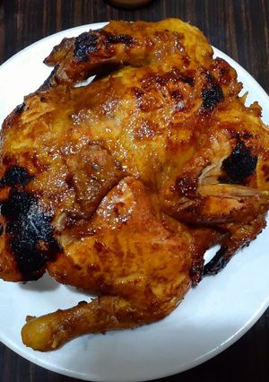 Foto resep Ayam bakar galau (kalasan mengarah bumbu rujak)