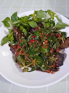 Foto resep Ikan pari asap sambal kemangi